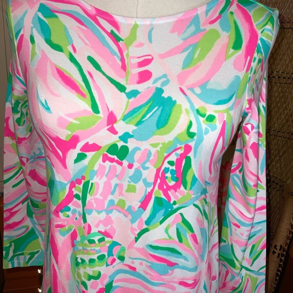 Lilly Pulitzer NWT Ophelia Swing Dress Croc My World PRICE IS FIRM🔥 - Picture 3 of 16